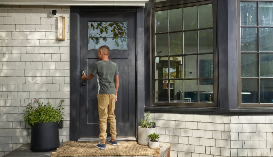 Vivint Smart Lock on home in Helena